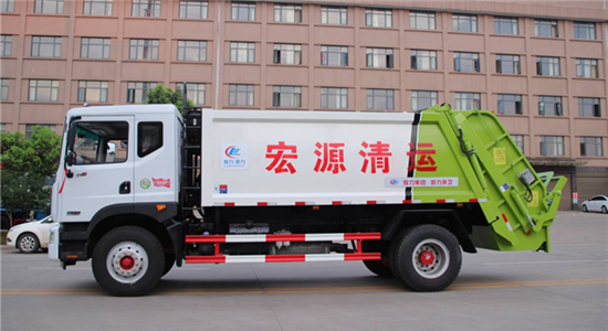 东风10-12方压缩式垃圾车(D9)