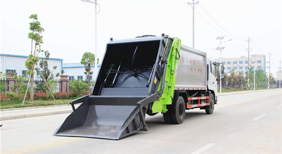 国六14方压缩垃圾车(天锦)